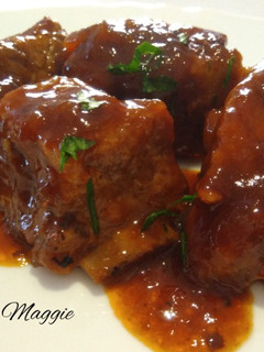 Una foto de Costillas de cerdo a la coca cola