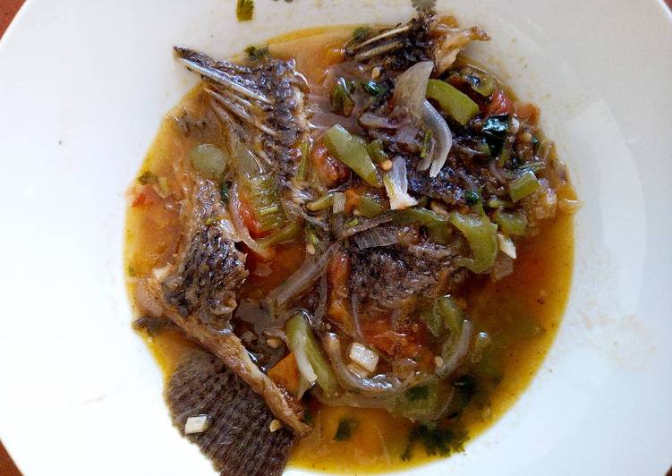 Tilapia fish stew