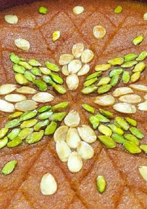 صورة لوصفة الهريسة السورية