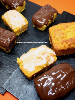Una foto de Bizcochos de zanahoria y almendra