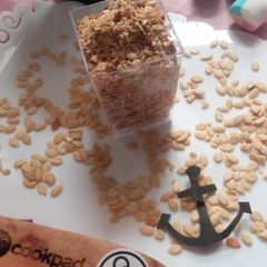 A picture of Homemade granola.