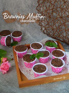 Foto resep Brownies Muffin Chocolate