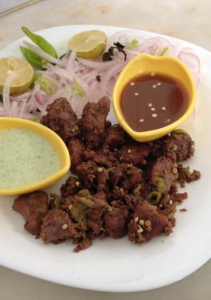 A picture of Beef boti.
