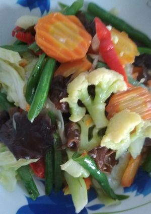 Foto resep Tumis sayur ceria