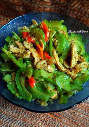 Foto resep Oseng pare
