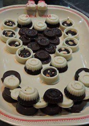 A picture of Nutty Homemade chocolate.