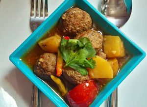 Foto resep Semur Bola Daging dan Kentang