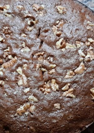 Una foto de Torta chocolatosa...y nueces mi perdición !!!!