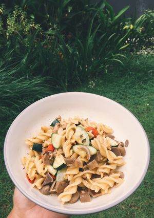 Foto resep Fusilli Aglio e Olio