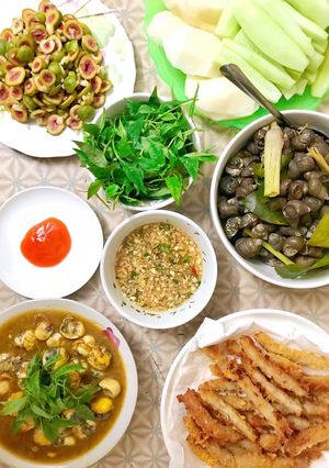 Hình của món Rượu ốc nhem nhem.