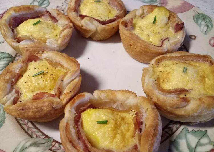 Carbonara mini pies đ