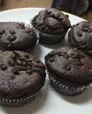Chocolate muffins (air fryer)