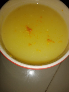 Una foto de Crema de naranja light 🍊