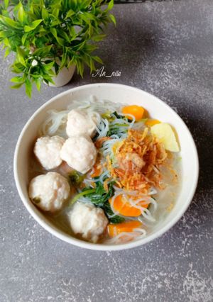 Foto resep Sop Bakso Bihun