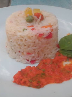 Una foto de Arroz a la Jardinera