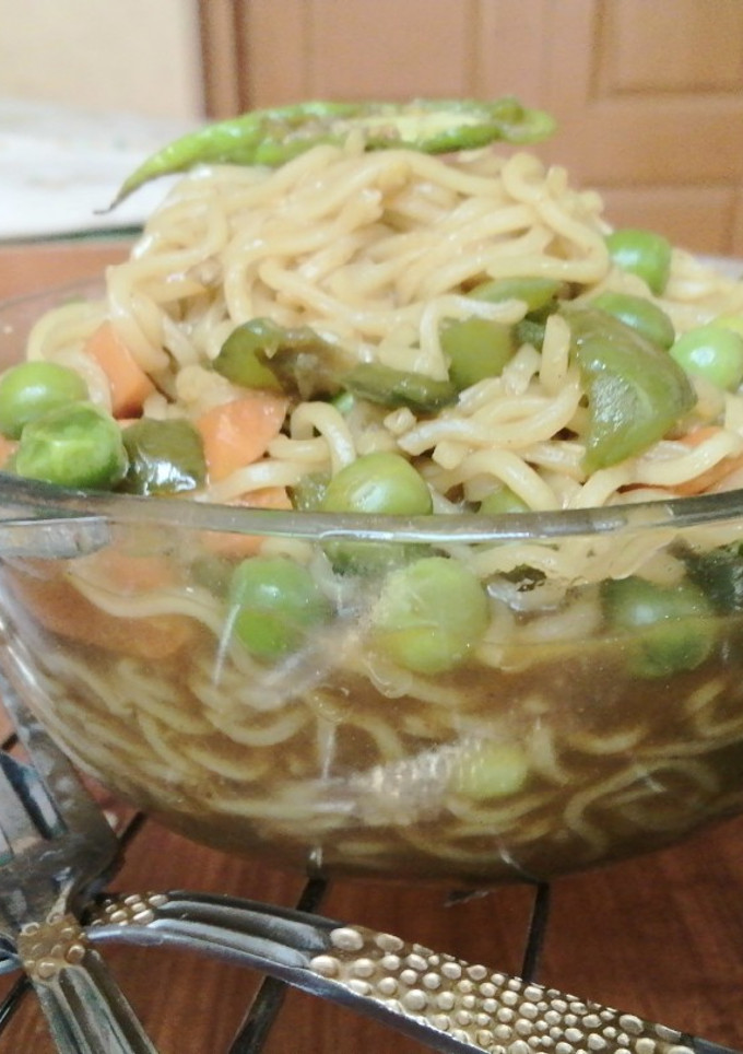 मिजोरमी मैगी (Mizorami maggi recipe in Hindi) रेसिपी मुख्य फोटो
