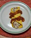 Omelette de frijoles con queso