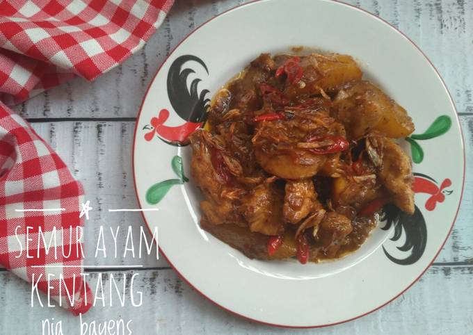 Semur ayam kentang ala Xanderskitchen (#pr_AnekaSemur)