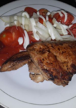 Foto resep Ayam Panggang Teflon
