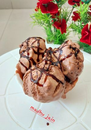 A picture of Chocolate Ice Cream (Chocolate Ice Cream Recipe).