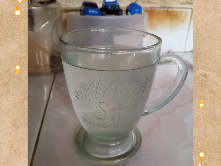 Standar Resep termudah membuat Wedang Jeruk Peras Hangat☕ yang enak