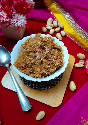 A picture of Sweet Dry Vermicelli (Sukhi Meethi Sevai).