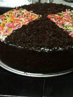 Foto resep Brownis kukus nyoklat