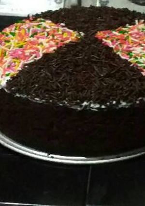 Foto resep Brownis kukus nyoklat