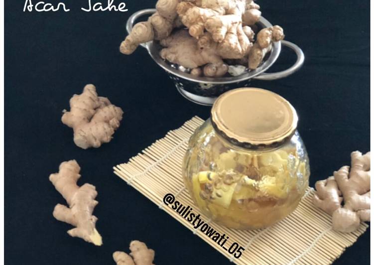Langkah Mudah untuk Menyiapkan Pickled Ginger  (Acar Jahe) yang Menggugah Selera