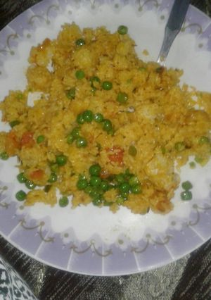 A picture of Veg pulav.