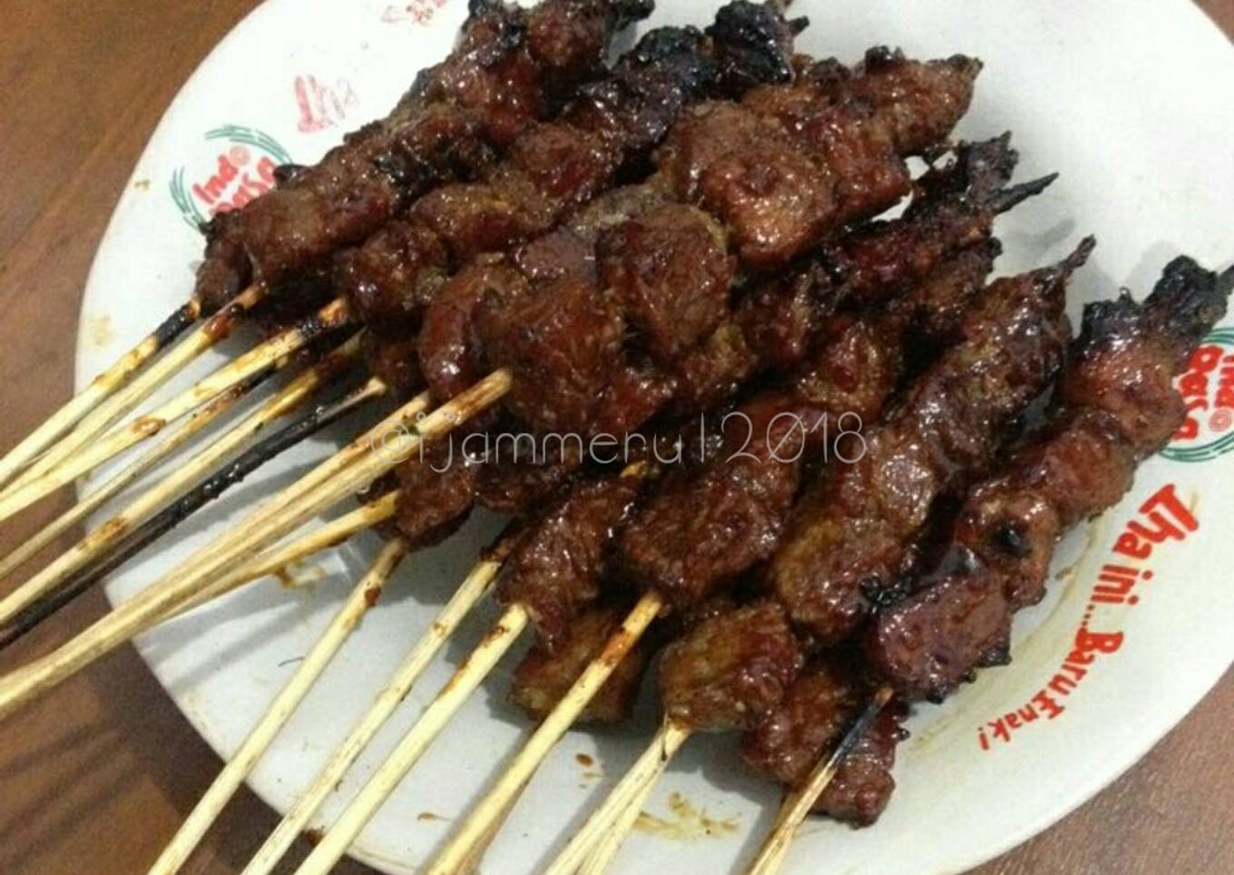 Sate Sapi Pedas Manis