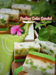 Foto resep Puding Cake Cendol