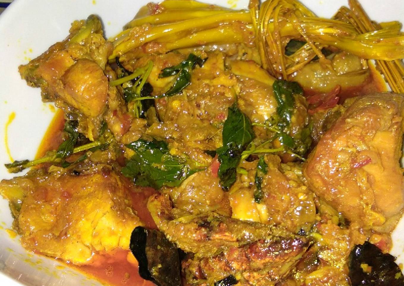 Ayam rica rica kemangi ala sunda