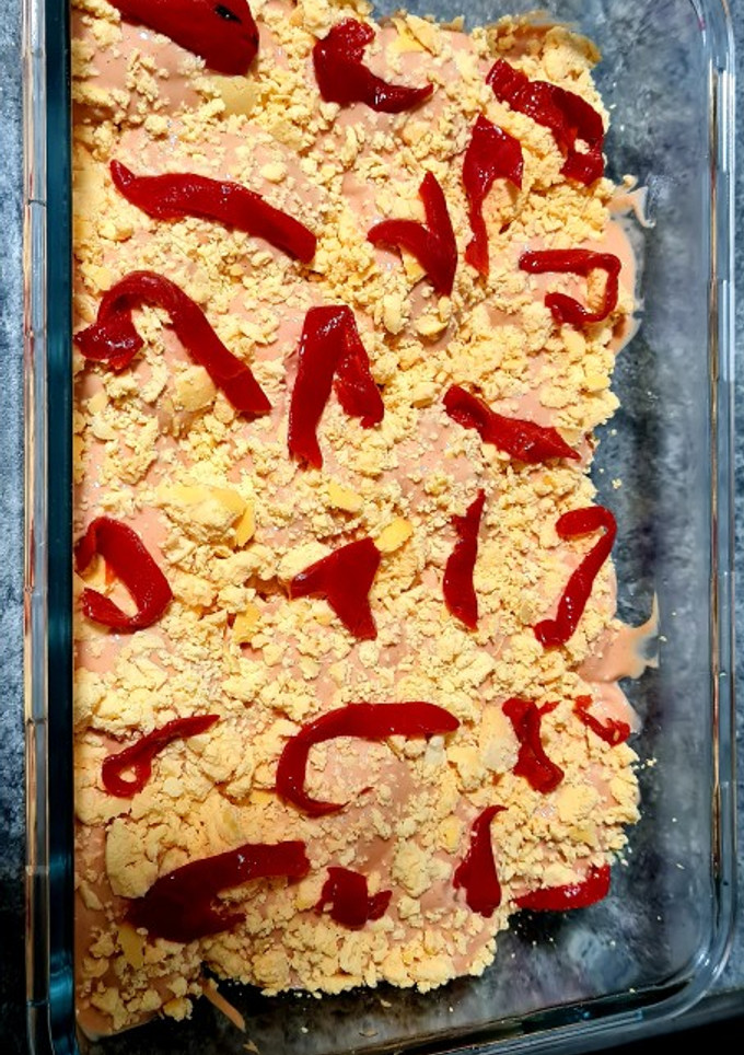 Una foto de Huevos rellenos de atún