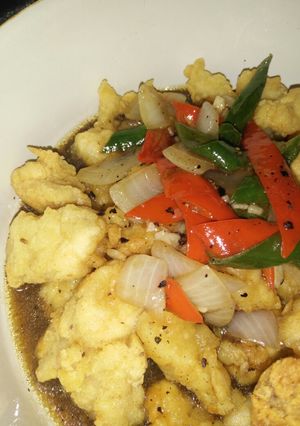 Foto resep Ayam saos tiram lada hitam