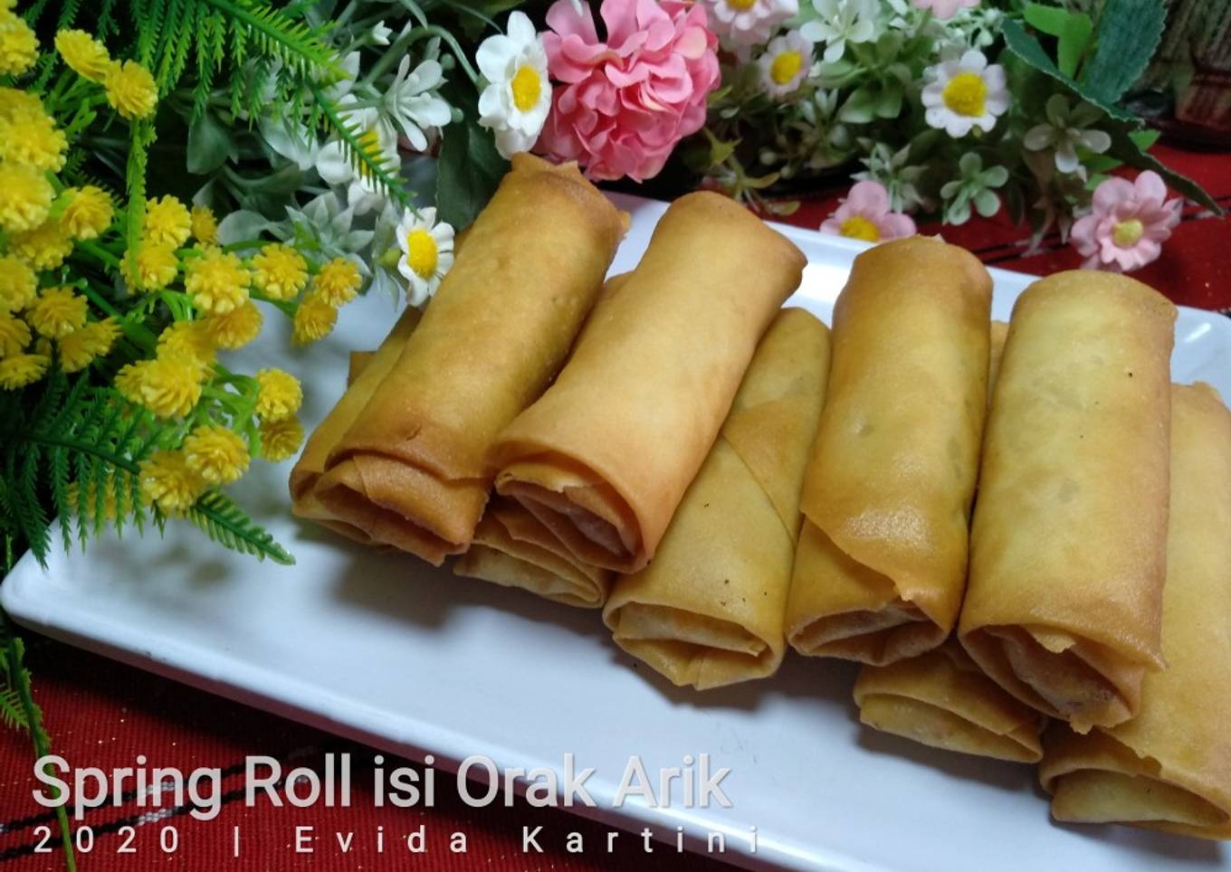 Spring Roll isi Orak Arik