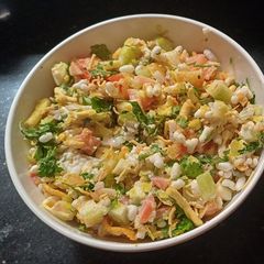 A picture of Healthy Dahi bhel.