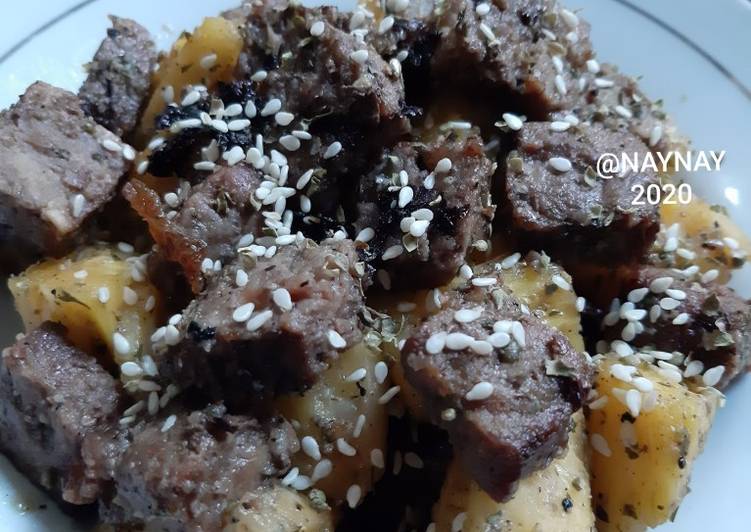 Wagyu Saikoro Masak Nanas