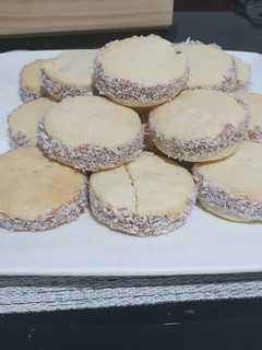Una foto de Alfajores de maicena