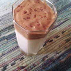 A picture of Spiced iced dalgona coffee.