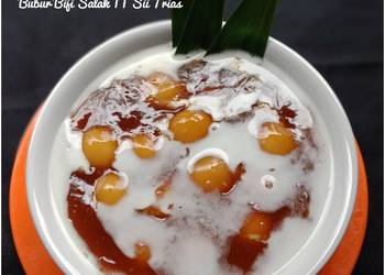 Mudah Cepat Memasak Bubur Biji Salak / Jenang Candil Sedap