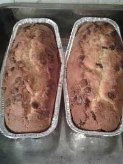 Una foto de Budín ingles con chispas de chocolate