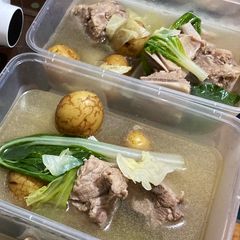 A picture of IBS friendly Pork Ribs Nilaga.