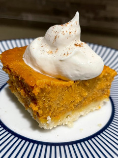A picture of Pumpkin Dessert Squares with Shortbread Crust.