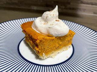 Pumpkin Dessert Squares with Shortbread Crust