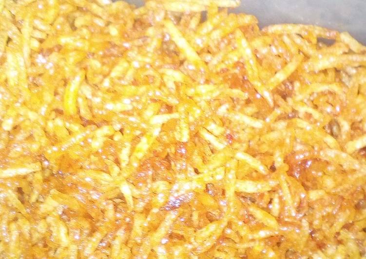 Resep Kering kentang (mustofa) yang enak Untuk Jualan
