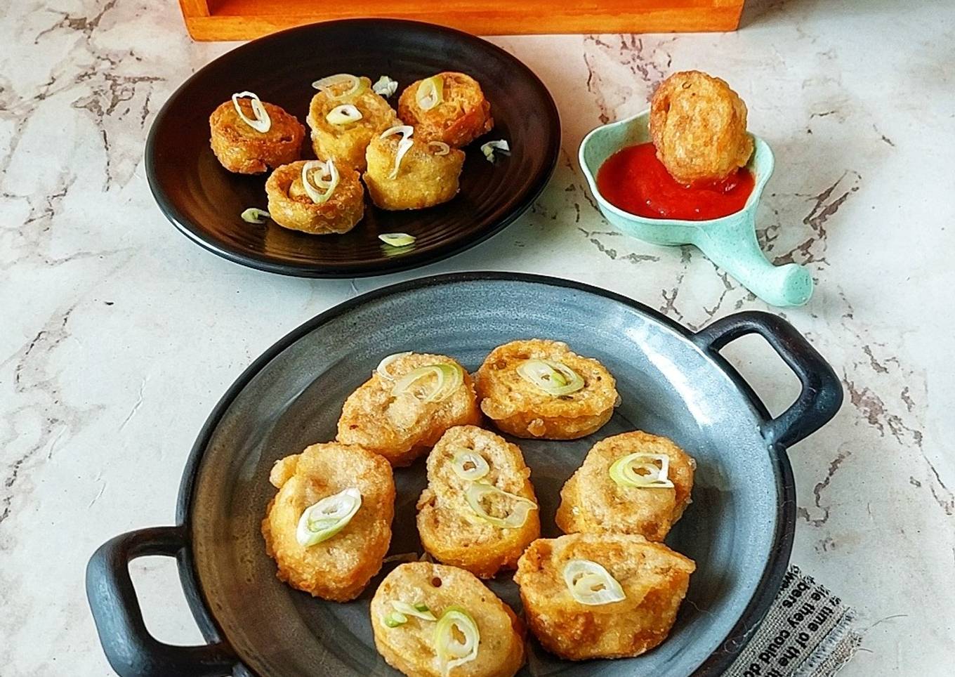 Egg Roll Tahu Udang Rebon