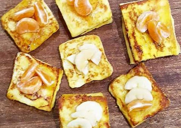 Resep French Toast with Honey Stick Anti Gagal