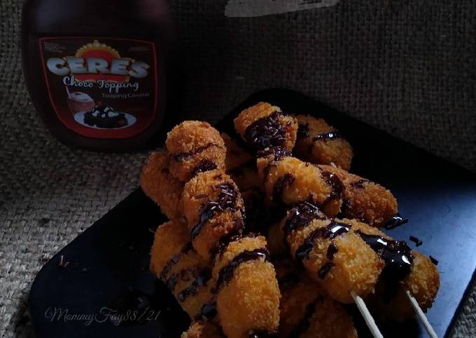 Sate Pisang Crispy ala Angkringan