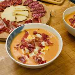 A picture of Grandma’s Spanish Salmorejo.